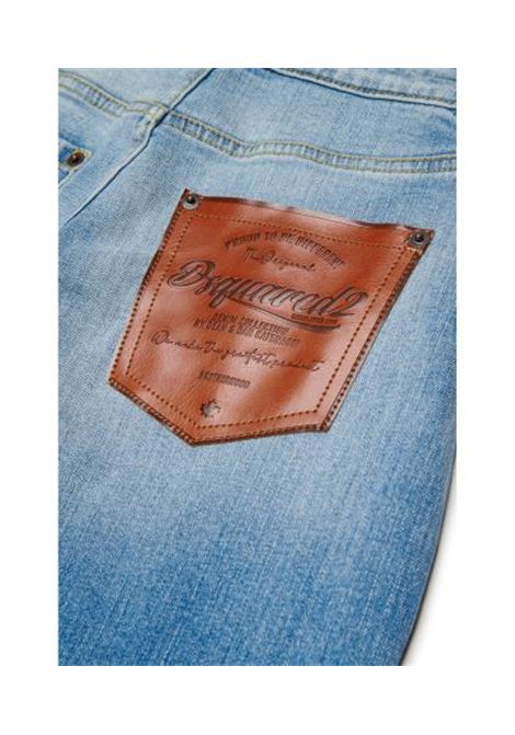 Jeans con gamba ampia DSQUARED2 JUNIOR | DQ3282 D0AF3DQ01